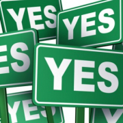 green yes signs_canstockphoto9735183 770x320