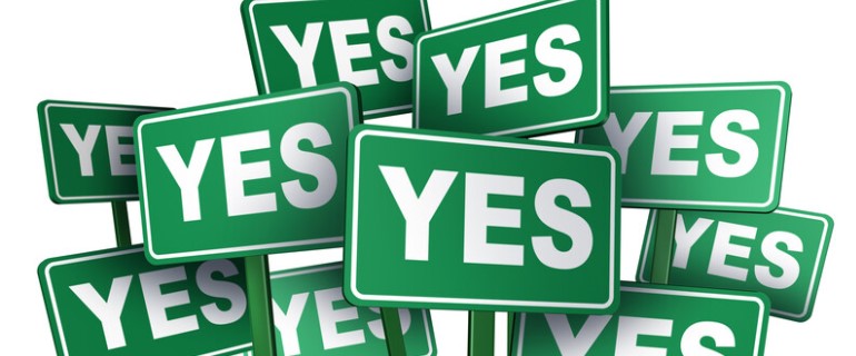 green yes signs_canstockphoto9735183 770x320
